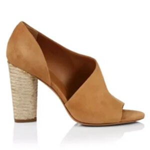 VINCE Percey Suede Espadrille Sandals In Tan